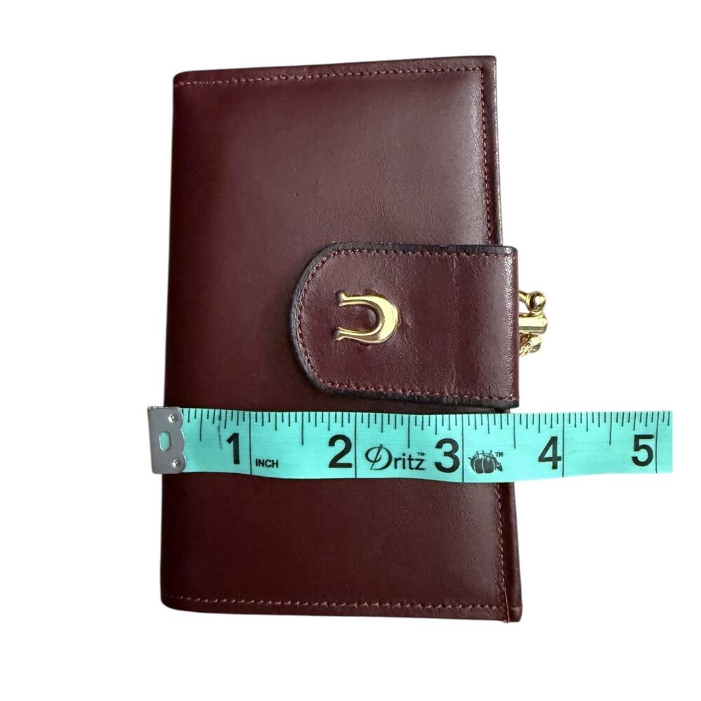 NOS Vintage 70s CAPRI by AMITY Cordova Leather Wallet Billfold Coin Credit Card - Picture 9 of 10